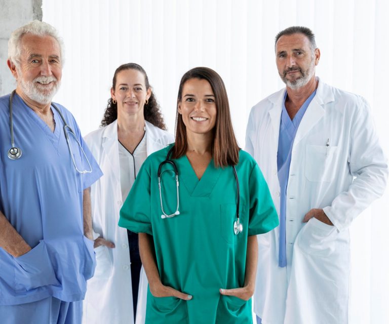 Photo of male and female doctors illustrate blog "Medical Malpractice Insurance: What You Need To Knowv"