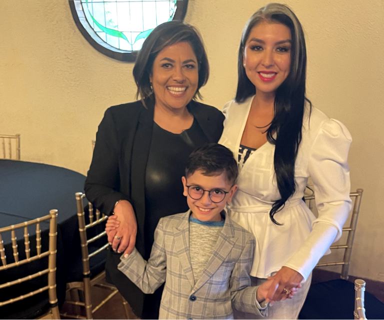 Crystal Lopez (first from right) president of Carter Bradley Insurance Solutions.